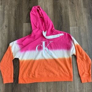 CK Calvin Klein Jeans Sweatshirt Hoodie.  Y2K. Women’s size large.